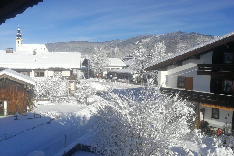 Blick aus der Ferienwohnung Sulzberg